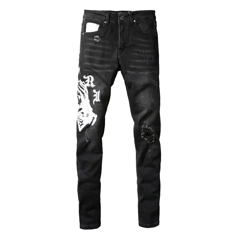 Amiri x Wes Lang Reaper Logo Jean 