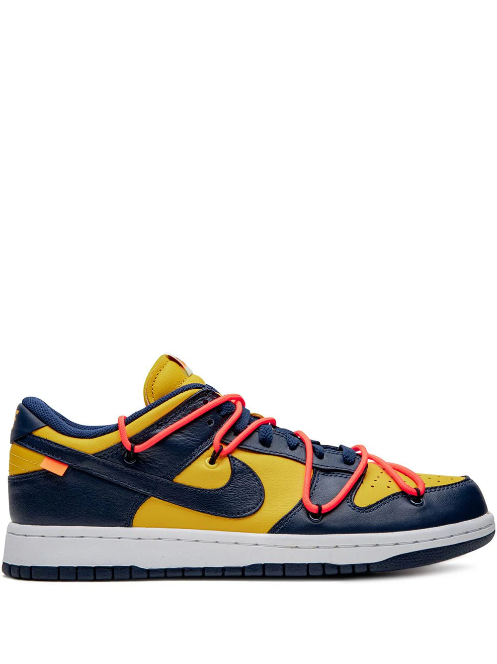 Nike X Off-White Dunk Low "University Gold" sneakers