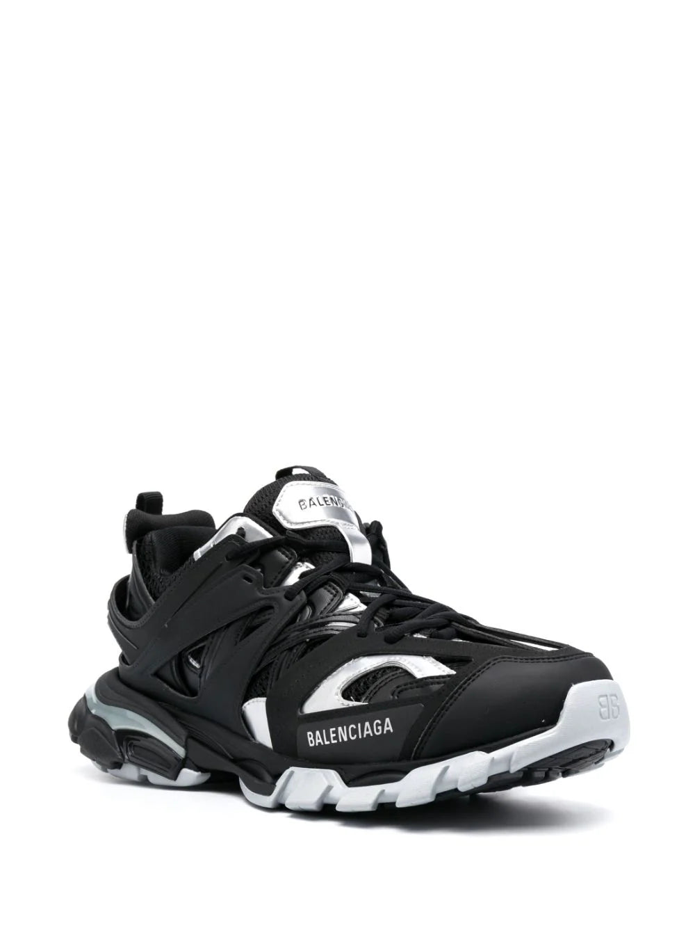 Balenciaga track black/silver sneakers