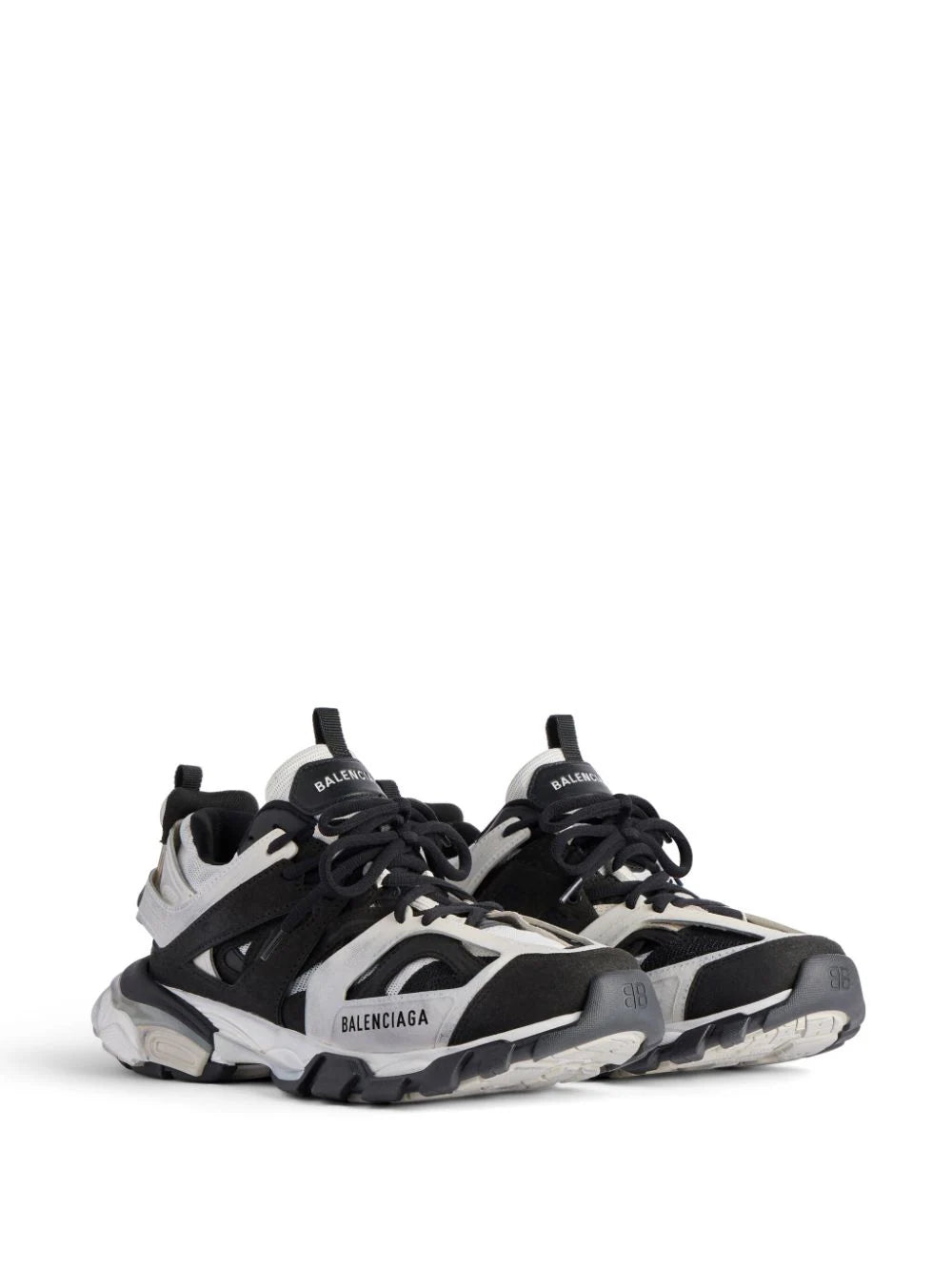 Balenciaga track light grey / black sneakers